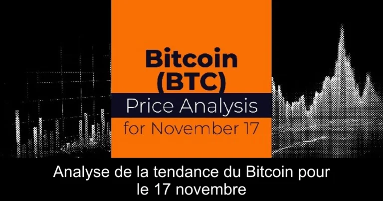 Analyse de la tendance du Bitcoin pour le 17 novembre