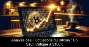 Analyse des Fluctuations du Bitcoin : Un Seuil Critique à $100K