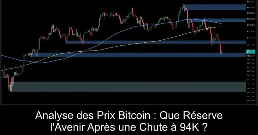 Analyse des Prix Bitcoin : Que Réserve l’Avenir Après une Chute à 94K ?