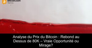 Analyse du Prix du Bitcoin : Rebond au Dessus de 80K – Vraie Opportunité ou Mirage?