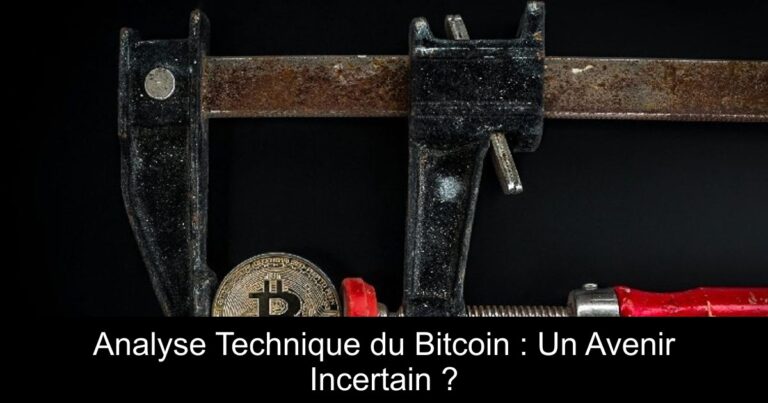 Analyse Technique du Bitcoin : Un Avenir Incertain ?