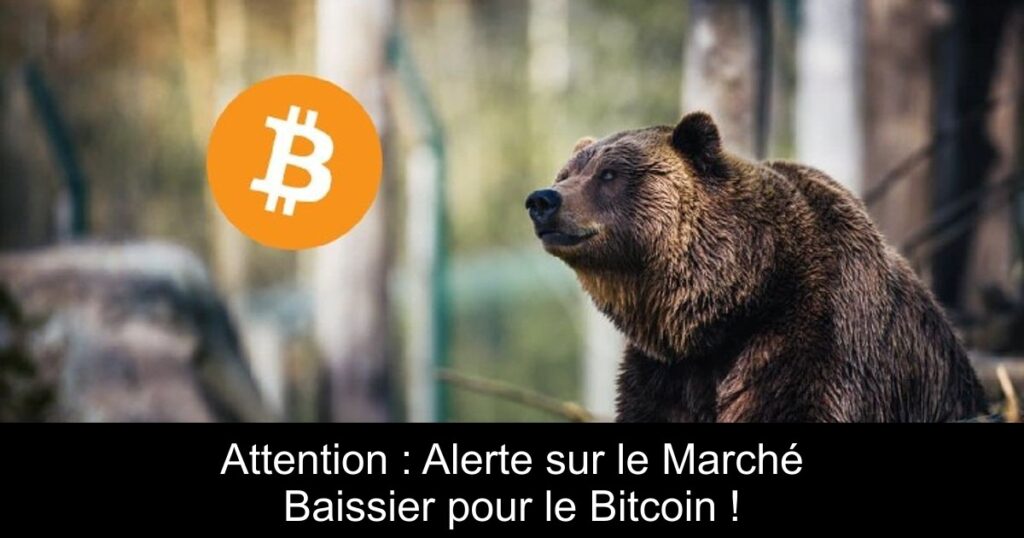 Attention : Alerte sur le Marché Baissier pour le Bitcoin !