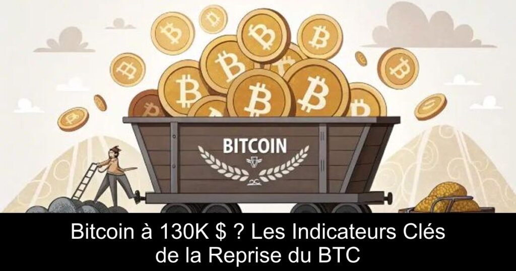 Bitcoin à 130K $ ? Les Indicateurs Clés de la Reprise du BTC
