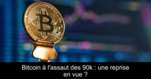 Bitcoin à l’assaut des 90k : une reprise en vue ?