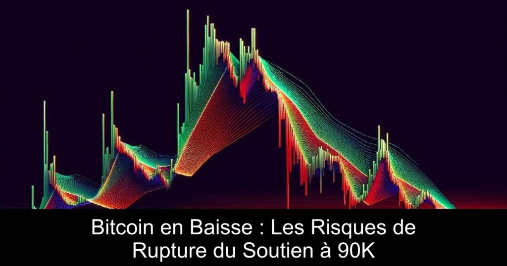 Bitcoin en Baisse : Les Risques de Rupture du Soutien à 90K