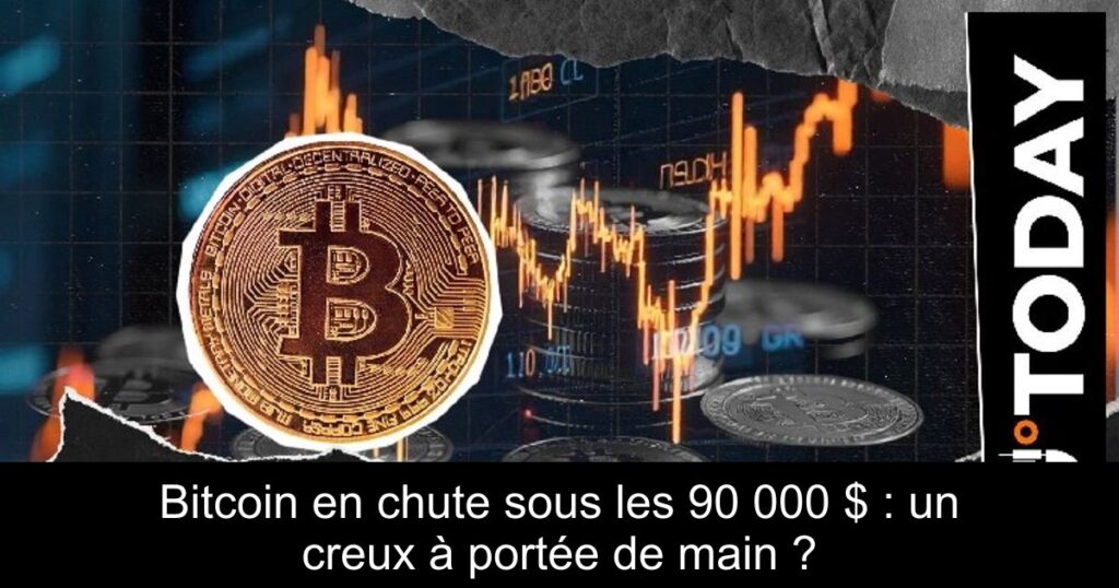 Bitcoin en chute sous les 90 000 $ : un creux à portée de main ?