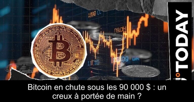 Bitcoin en chute sous les 90 000 $ : un creux à portée de main ?
