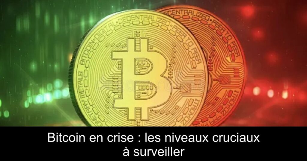 Bitcoin en crise : les niveaux cruciaux à surveiller