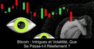 Bitcoin : Intrigues et Volatilité, Que Se Passe-t-il Réellement ?