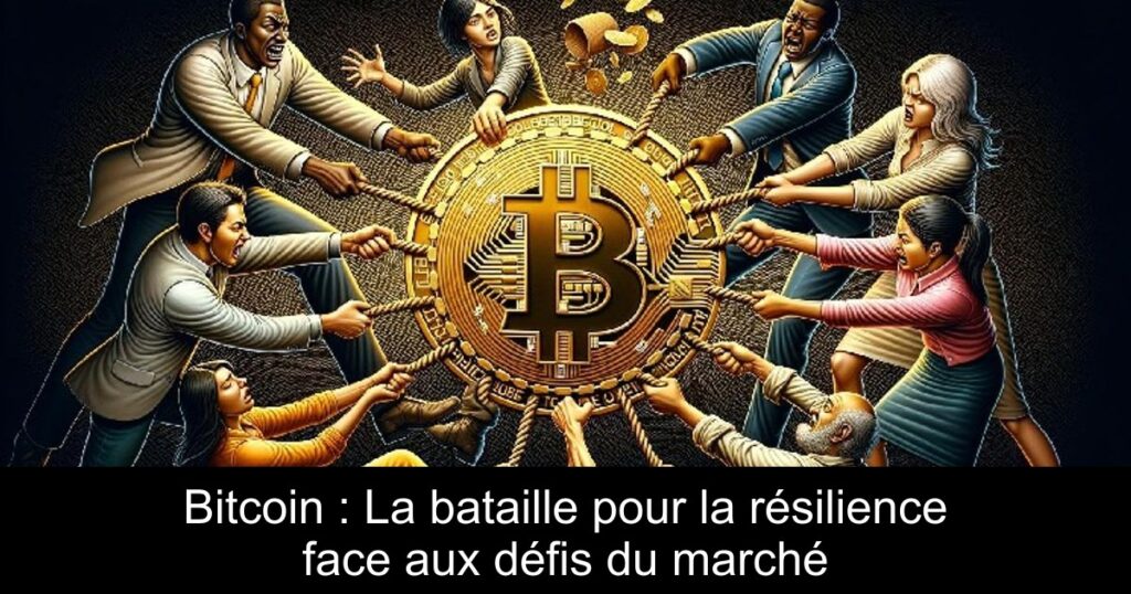 Bitcoin : La bataille pour la résilience face aux défis du marché