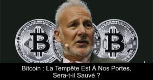 Bitcoin : La Tempête Est À Nos Portes, Sera-t-il Sauvé ?