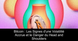 Bitcoin : Les Signes d&rsquo;une Volatilité Accrue et le Danger du Head and Shoulders