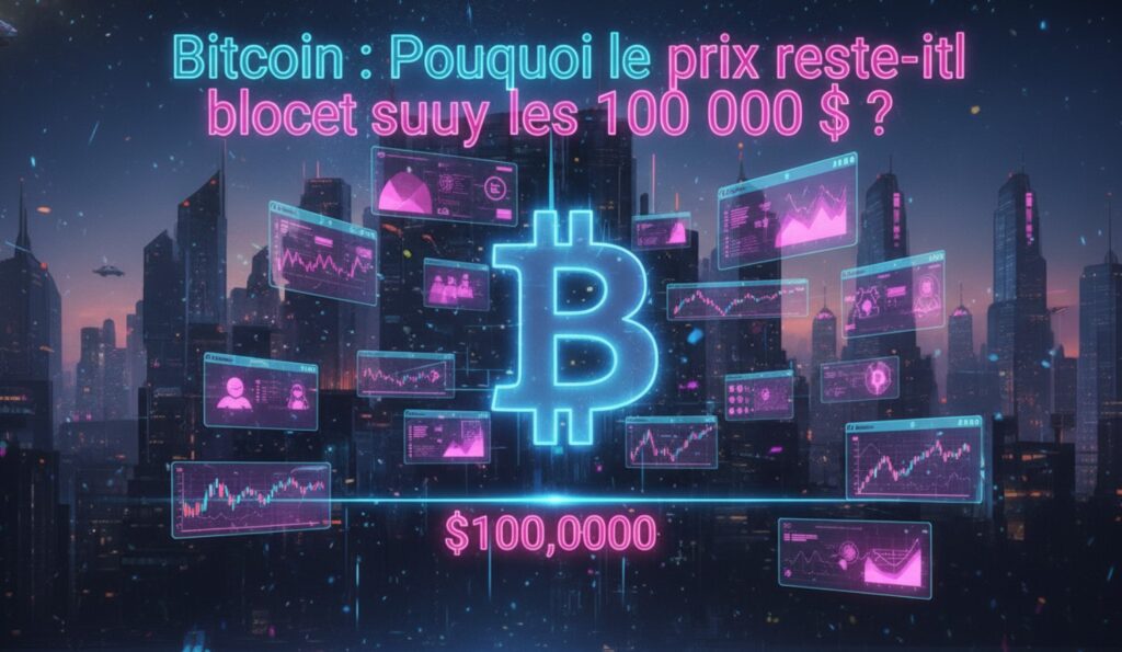 Bitcoin : Pourquoi le prix reste-t-il bloqué sous les 100 000 $ ?