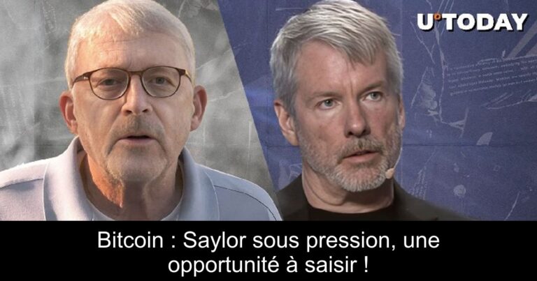 Bitcoin : Saylor sous pression, une opportunité à saisir !