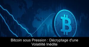 Bitcoin sous Pression : Décryptage d&rsquo;une Volatilité Inédite