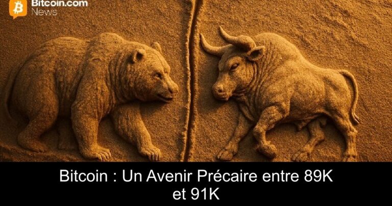Bitcoin : Un Avenir Précaire entre 89K et 91K