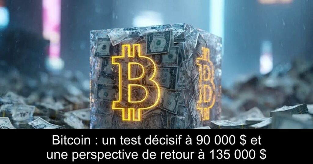 Bitcoin : un test décisif à 90 000 $ et une perspective de retour à 135 000 $