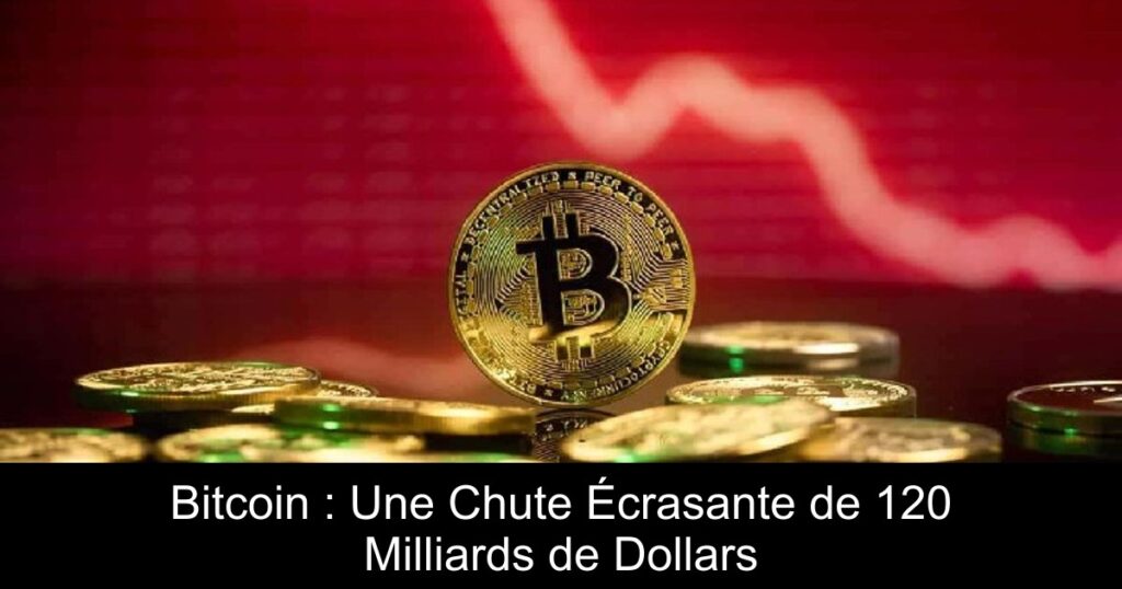 Bitcoin : Une Chute Écrasante de 120 Milliards de Dollars
