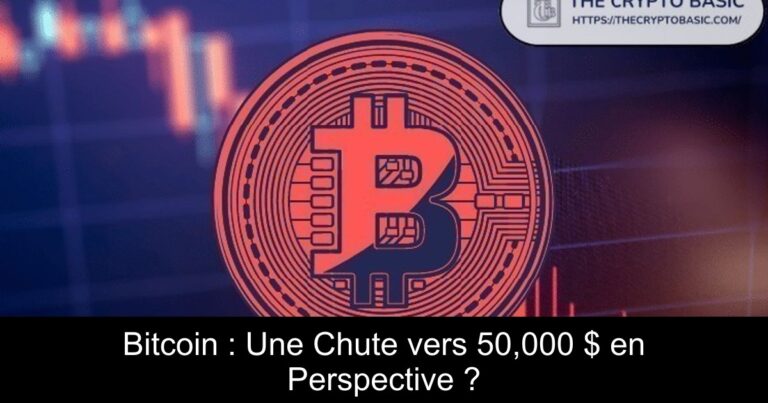 Bitcoin : Une Chute vers 50,000 $ en Perspective ?