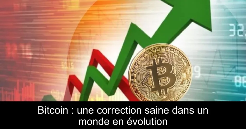 Bitcoin : une correction saine dans un monde en évolution