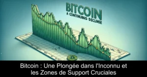 Bitcoin : Une Plongée dans l&rsquo;Inconnu et les Zones de Support Cruciales