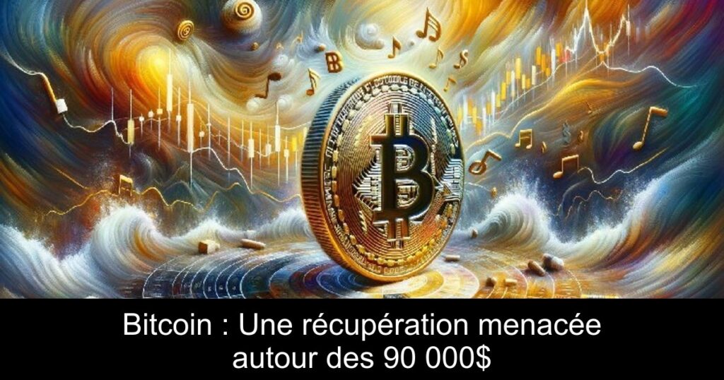 Bitcoin : Une récupération menacée autour des 90 000$