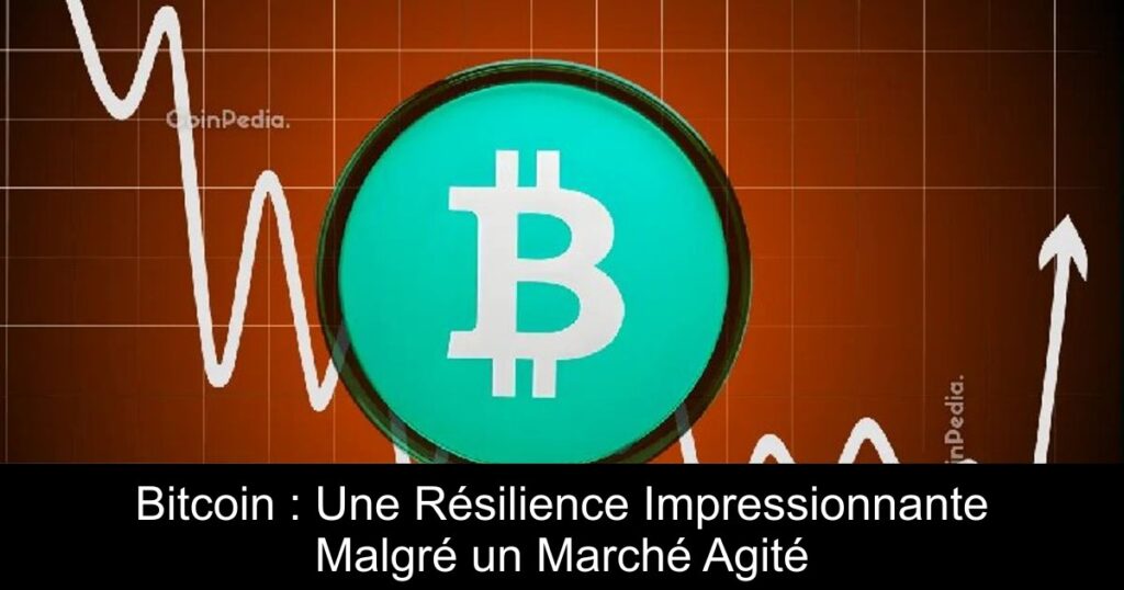 Bitcoin : Une Résilience Impressionnante Malgré un Marché Agité