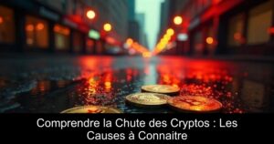 Comprendre la Chute des Cryptos : Les Causes à Connaitre