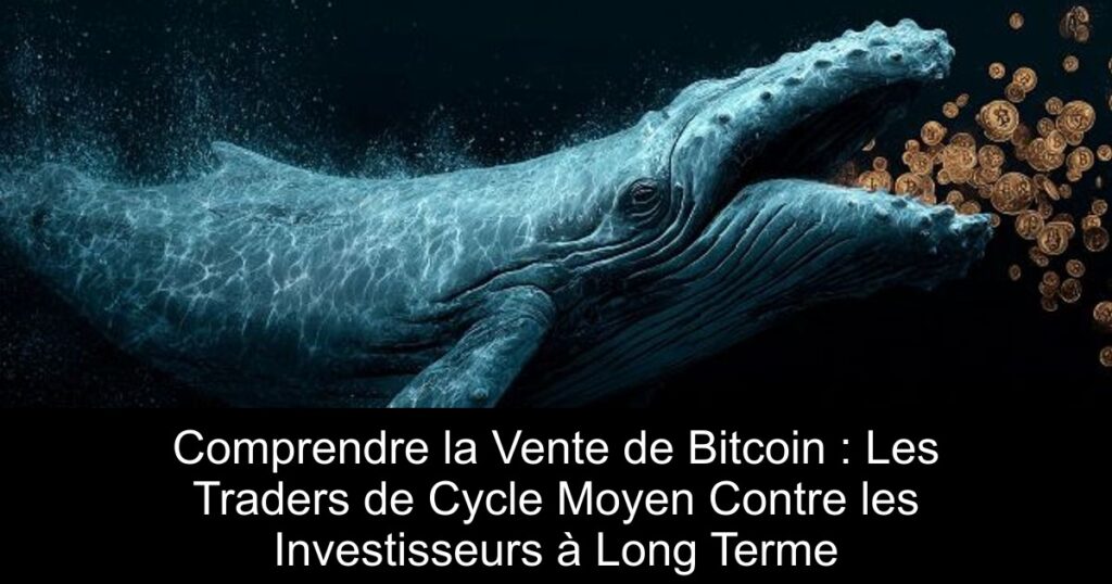 Comprendre la Vente de Bitcoin : Les Traders de Cycle Moyen Contre les Investisseurs à Long Terme