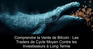 Comprendre la Vente de Bitcoin : Les Traders de Cycle Moyen Contre les Investisseurs à Long Terme