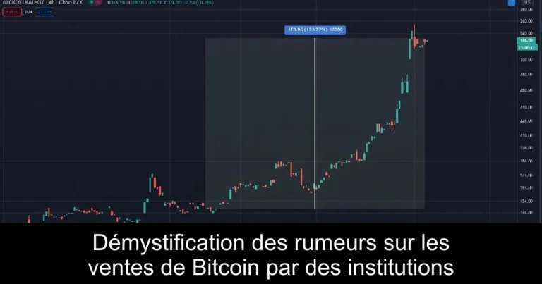 Démystification des rumeurs sur les ventes de Bitcoin par des institutions