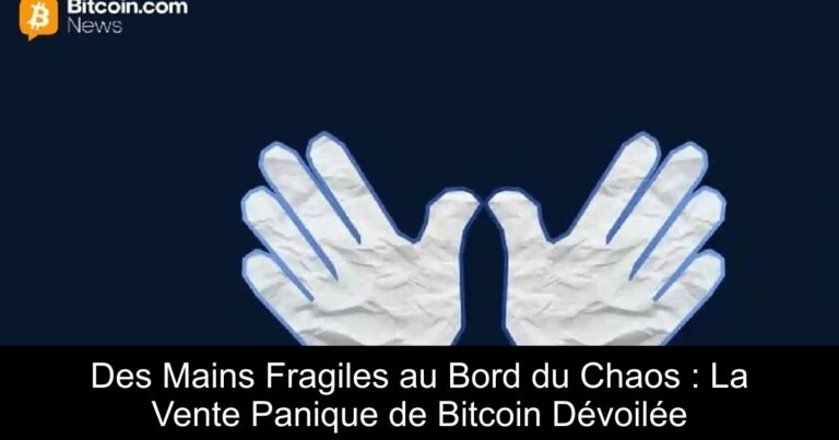 Des Mains Fragiles au Bord du Chaos : La Vente Panique de Bitcoin Dévoilée