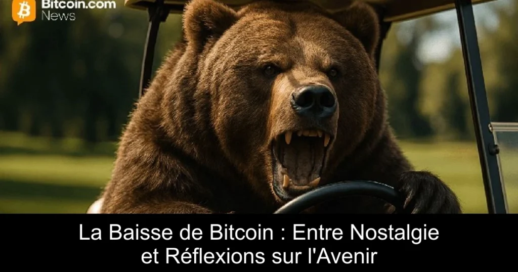 La Baisse de Bitcoin : Entre Nostalgie et Réflexions sur l’Avenir