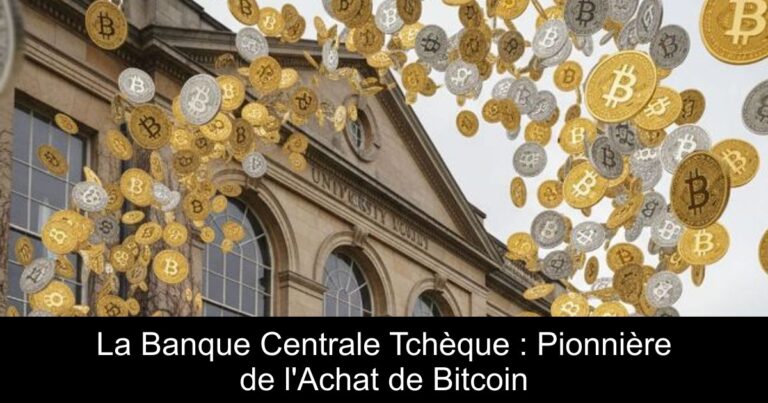 La Banque Centrale Tchèque : Pionnière de l'Achat de Bitcoin