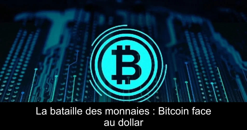 La bataille des monnaies : Bitcoin face au dollar