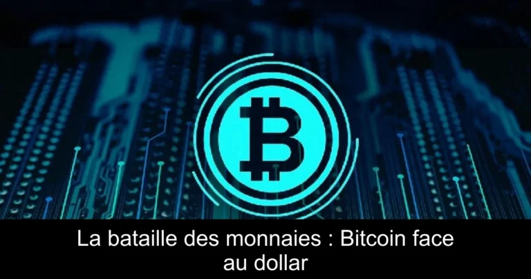 La bataille des monnaies : Bitcoin face au dollar