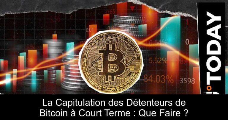La Capitulation des Détenteurs de Bitcoin à Court Terme : Que Faire ?