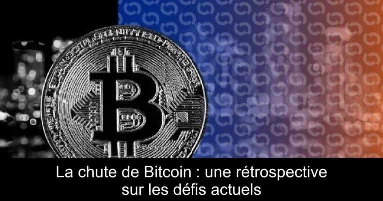 La chute de Bitcoin : une rétrospective sur les défis actuels