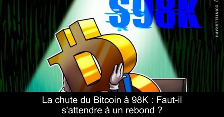 La chute du Bitcoin à 98K : Faut-il s'attendre à un rebond ?