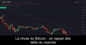 La chute du Bitcoin : un rappel des défis du marché