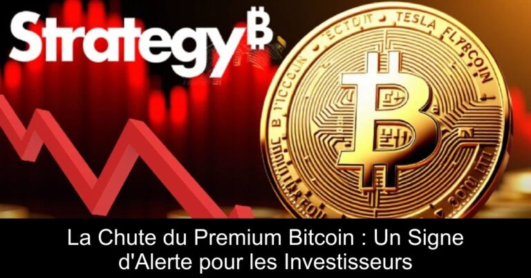 La Chute du Premium Bitcoin : Un Signe d'Alerte pour les Investisseurs