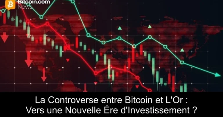 La Controverse entre Bitcoin et L'Or : Vers une Nouvelle Ére d'Investissement ?