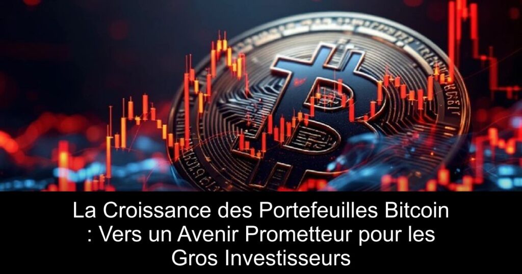 La Croissance des Portefeuilles Bitcoin : Vers un Avenir Prometteur pour les Gros Investisseurs