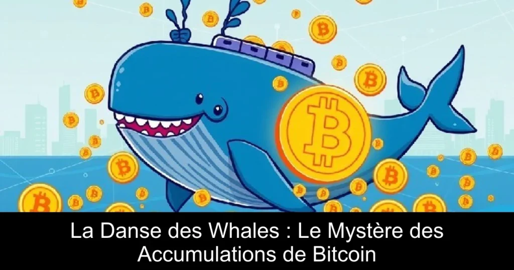 La Danse des Whales : Le Mystère des Accumulations de Bitcoin