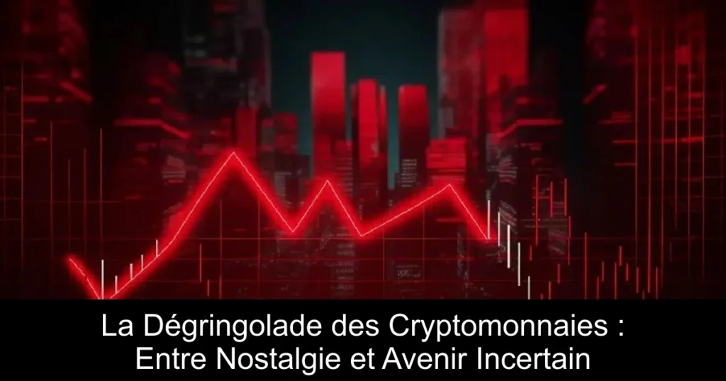 La Dégringolade des Cryptomonnaies : Entre Nostalgie et Avenir Incertain