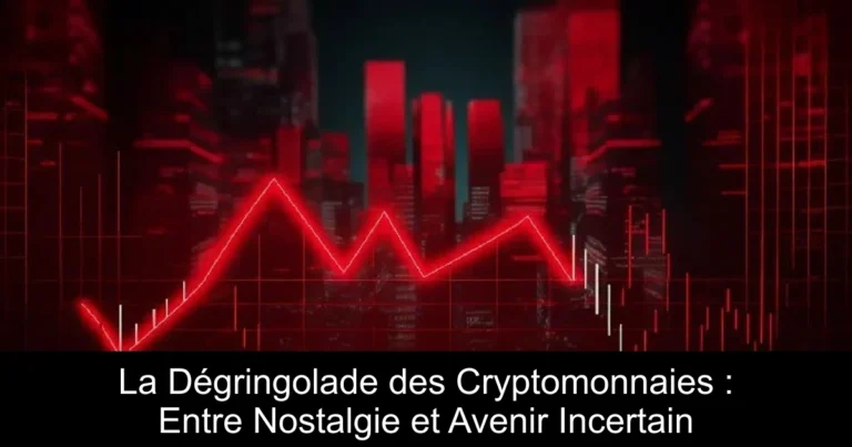 La Dégringolade des Cryptomonnaies : Entre Nostalgie et Avenir Incertain