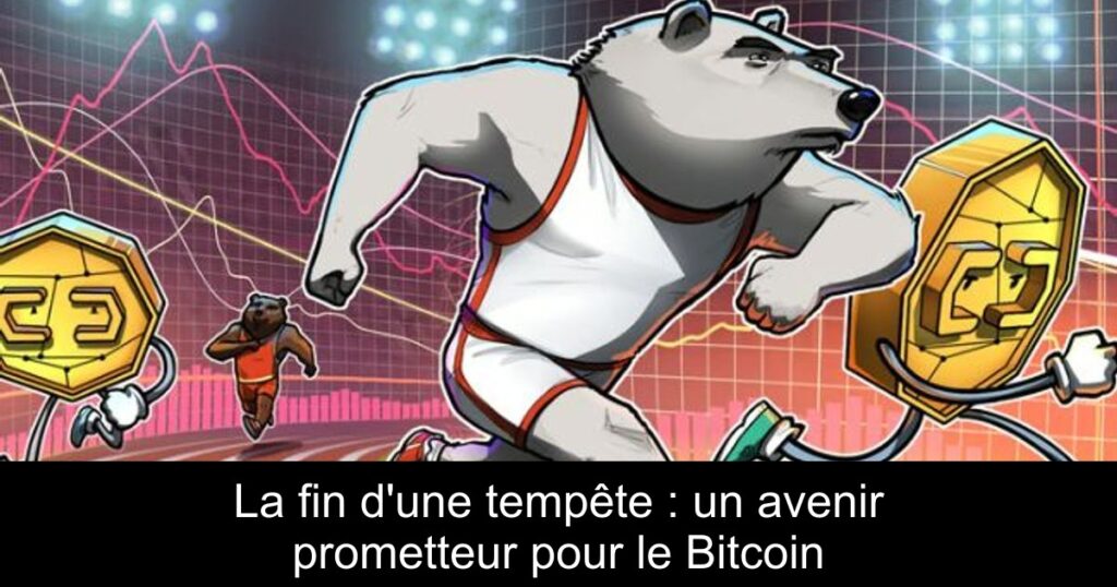 La fin d’une tempête : un avenir prometteur pour le Bitcoin