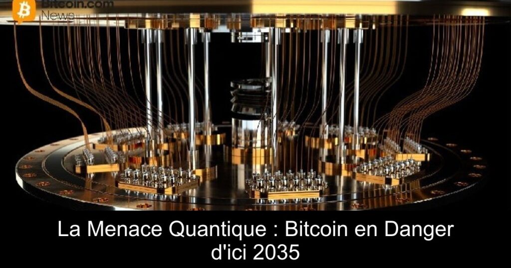 La Menace Quantique : Bitcoin en Danger d’ici 2035