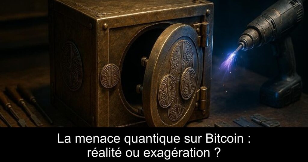 La menace quantique sur Bitcoin : réalité ou exagération ?