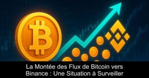 La Montée des Flux de Bitcoin vers Binance : Une Situation à Surveiller